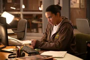Pictured: Michele Weaver as Cassidy Campbell.
