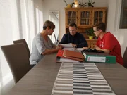 Martina Muhsger (l.); G&uuml;nther Nussbaum (Mitte); Katharina Muhsger (r.)