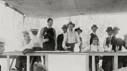 Bei einer Auktion am 15. Mai 1905 bezeugen 176 Menschen die Gr&uuml;ndung der Stadt Las Vegas.