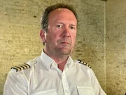 Pilot Bob Davy. Pilot Bob Davy.