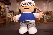 Ein sehr gro&szlig;es Steiff-Mainzelm&auml;nnchen