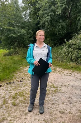 Geografin Christiane Berger, Taunus.