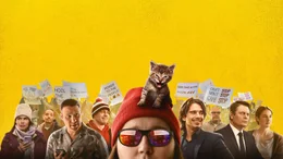 Der YouTuber Keith Gill alias Roaring Kitty sorgt w&auml;hrend der Covid-Pandemie f&uuml;r eine Revolution am Aktienmarkt, von der in erster Linie Kleinanleger aus allen sozialen Schichten profitieren. Von links: Jenny (America Ferrara), Marcos Garcia (Anthony Ramos), Gabe Plotkin (Seth Rogen), Kevin Gill (Paul Davidson), Keith Gill (Paul Dano), Vlad Tenev (Sebastian Stan), Steven Cohen (Vincent D'Onofrio), Ken Griffin (Nick Offermann), Caroline Gill (Shailene Woodley)