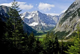 Landschaft in Tirol.