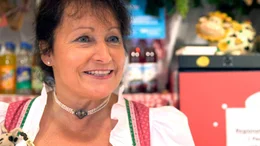 Manuela Weitner, Seniorchefin des W&uuml;rstelstands Wurstmichl war einmal M&uuml;nchner Kindl. Weiteres Bildmaterial finden Sie unter www.br-foto.de.