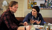 Von links: Gregor Brunner (Holger M. Wilhelm) und Fanny Lechner (Katrin Lux).