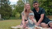 Laura und Parwes mit Sohn Said Amaru. Laura und Parwes mit Sohn Said Amaru.