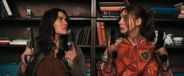 l-r: Scarlet (Lena Headey), Sam (Karen Gillan)