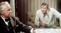 Als einer der einflussreichsten B&uuml;rger der Stadt schafft es Big Tom Stone (Barton MacLane, re.) Stimmung gegen Richter Rogers zu machen ...