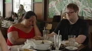 Sheena Pe&ntilde;aranda breaks down in tears hearing Molly's refusal of their relationship.