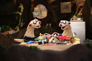 Jan und Henry untersuchen ihre Unordnung. Jan und Henry untersuchen ihre Unordnung.