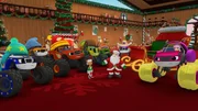 L-R: Darington, Stripes, Blaze, AJ, Zeg, Pickle, Santa, Starla, Watts, Gabby L-R: Darington, Stripes, Blaze, AJ, Zeg, Pickle, Santa, Starla, Watts, Gabby