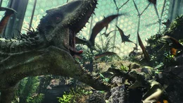 Eigentlich sollte der neu gez&uuml;chtete Indominus Rex die Attraktion in Jurassic World werden, doch die Wissenschaftler h&auml;tten nie damit gerechnet, welch intelligentes und gef&auml;hrliches Wesen sie dort erschaffen haben ...