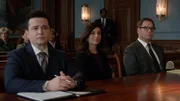 (v.l.n.r.) Benny Col&oacute;n (Freddy Rodriguez); Elena (Marjan Neshat); Dr. Jason Bull (Michael Weatherly)