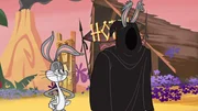 v.li.: Bugs Bunny, Carl