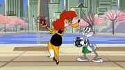 v.li.: Claudette Dupri, Bugs Bunny