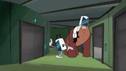 v.li.: Bugs Bunny, Bigfoot