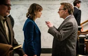 Kristen Bouchard (Katja Herbers, l.); Leland Townsend (Michael Emerson, r.) Kristen Bouchard (Katja Herbers, l.); Leland Townsend (Michael Emerson, r.)