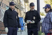 Timothy McGee (Sean Murray, l.); Alden Parker (Gary Cole, Mitte)