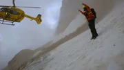 Martin Ostler, Bergretter der Bergwacht Grainau, bei einem Einsatz am H&ouml;llentalferner.