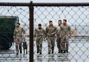 Pictured L to R: Brock (Justin Melnick), Ray Perry (Neil Brown Jr.), Jason Hayes (David Boreanaz), and Trent (Tyler Grey). Pictured L to R: Brock (Justin Melnick), Ray Perry (Neil Brown Jr.), Jason Hayes (David Boreanaz), and Trent (Tyler Grey).