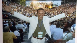 J&ouml;rg Haider bei der W&ouml;rtherseeb&uuml;hne.