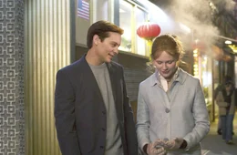 Tobey Maguire (Peter Parker/ Spider Man), Kirsten Dunst (Mary Jane Watson).