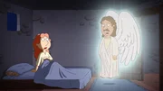 Zu Weihnachten erz&auml;hlt Peter seiner Familie seine ganz eigene Weihnachtsgeschichte mit Lois als Maria (l.) ...