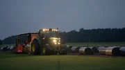 NDR Fernsehen WIE GEHT DAS? DER PERFEKTE RASEN, "Gras s&auml;en, pflegen, rollen", am Mittwoch (01.04.20) um 18:15 Uhr. Der fertige Rollrasen wird rausgesch&auml;lt &copy; NDR/Hanse TV, honorarfrei - Verwendung gem&auml;&szlig; der AGB im engen inhaltlichen, redaktionellen Zusammenhang mit genannter NDR-Sendung bei Nennung "Bild: NDR/Hanse TV" (S2). NDR Presse und Information/Fotoredaktion, Tel: 040/4156-2306 oder -2305, pressefoto@ndr.de