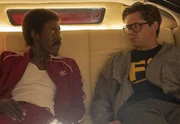L-R: Mo Monroe (Don Cheadle), Blair Pfaff (Andrew Rannells) L-R: Mo Monroe (Don Cheadle), Blair Pfaff (Andrew Rannells)
