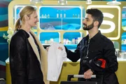 Sonja (Barbara Sotelsek) konnte Can (Volkan Isbert) mit ihrem Kampfgeist beeindrucken und bekommt den Job.