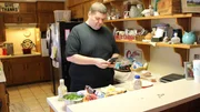 Doug cooks.
