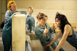 V.l.n.r.: Emma (Katja Riemann), Marie ( Jutta Hoffmann), Angel (Nicole Krebitz), Luna (Jasmin Tabatabai)