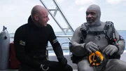 Paul de Gelder and Mike Tyson discusses their next dive with the sharks