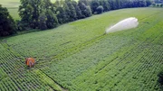 Bewässerung der Kartoffelfelder. Weitere Fotos erhalten Sie auf Anfrage. Bewässerung der Kartoffelfelder. Weitere Fotos erhalten Sie auf Anfrage.