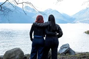 RESIDENT ALIEN – "Daddy Issues", Episode 407. Alice Wetterlund as D'Arcy Bloom and Sara Tomko as Asta Twelvetrees. RESIDENT ALIEN – "Daddy Issues", Episode 407. Alice Wetterlund as D'Arcy Bloom and Sara Tomko as Asta Twelvetrees.