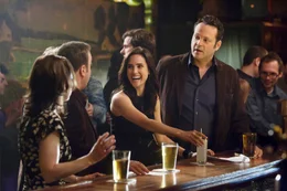 L-R: Geneva (Winona Ryder), Nick Brannen (Kevin James), Beth (Jennifer Connelly), Ronny Valentine (Vince Vaughn).