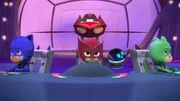 L-R: Catboy, Owlette, PJ Robot, Gekko