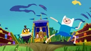 Vorne, v.li.: Jake, Finn