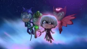 L-R: Catboy, Gekko, Luna Girl, Owlette