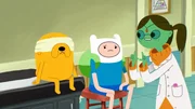 v.li.: Jake, Finn, Doctor Princess