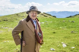 Erwin Steinhauer am Schneeberg.