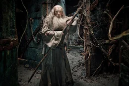 Gandalfs (Ian McKellen) schlimmste Vermutungen best&auml;tigen sich: Der d&uuml;stere Herrscher ist zur&uuml;ck gekehrt.