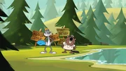 v.li.: Bugs Bunny, Squint Eatswood