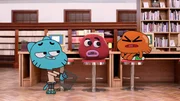 v.li.: Gumball, Clayton, Darwin v.li.: Gumball, Clayton, Darwin