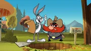 v.li.: Bugs Bunny, Yosemite Sam