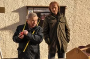 Mit seinen lockeren Spr&uuml;chen droht Sascha es sich bei Gerstl zu verscherzen. Von links: Michael Gerstl (Gerd Lohmeyer) und Sascha Wagenbauer (Eisi Gulp).