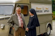 Stolpe hat einen Food-Truck organisiert (v.li.: Markus Hering, Karin Gregorek).