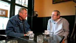 TV-Produzent und Regisseur Günter Grassl, Fotograf Gino Molin.