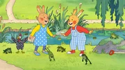 Monika und Karlchen wollen die Froschsprache lernen. Monika und Karlchen wollen die Froschsprache lernen.